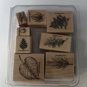 Stampin’ Up Fantastic Foliage Wood Stamp Set